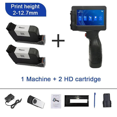 Phezer P17 Handheld Inkjet Printer – Date, Logo & QR Code Labeling - OneSmartZone