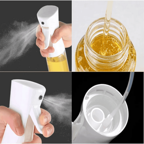 Olive Oil Spray Dispenser Bottle – Reusable Cooking Mist Sprayer for Oil & Vinegar - OneSmartZone