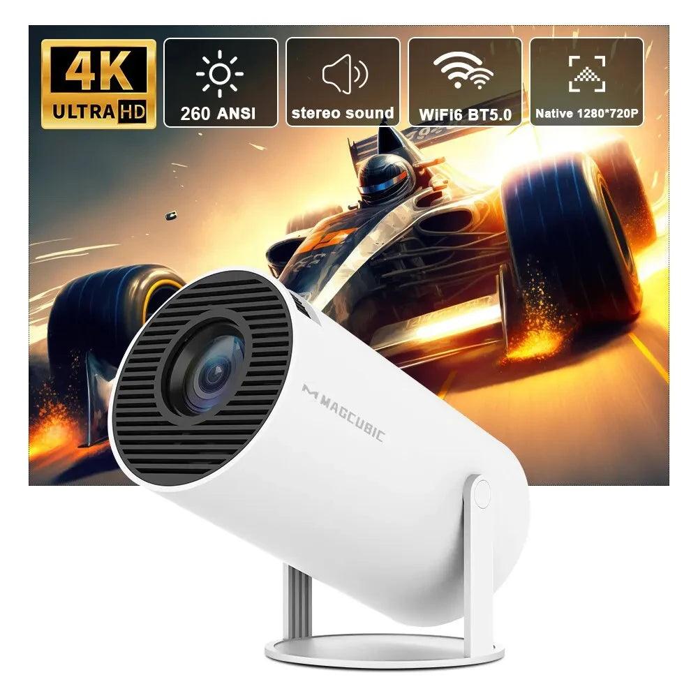 Magcubic HY300 Pro 4K Projector – Android 11, Dual WiFi 6, 260 ANSI Lumens, BT 5.0 - OneSmartZone