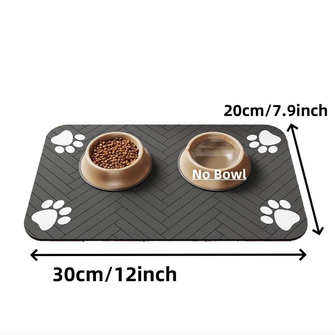 Pet Feeding Mat – Waterproof & Quick-Dry Absorbent Placemat 🐶🐱 - OneSmartZone