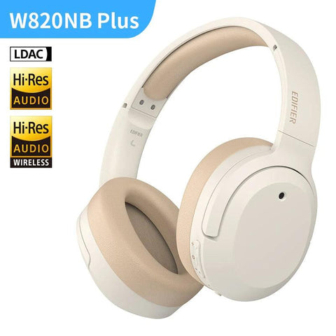 Edifier W820NB Plus Wireless Noise-Canceling Headphones – 43dB ANC, Hi-Res Audio, 49H Playtime - OneSmartZone