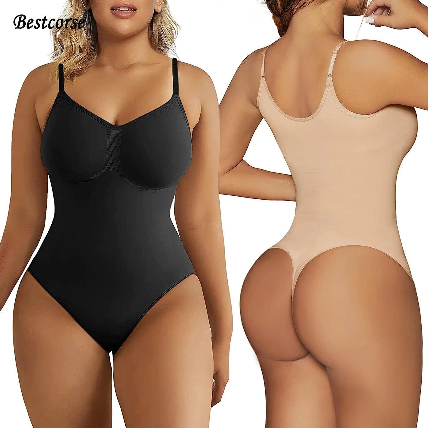 Seamless Tummy Control Bodysuit | Sculpting Shapewear (XS-3XL) - OneSmartZone