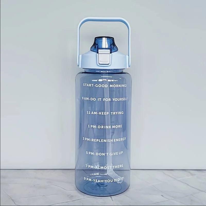 HydroTrack™ – Large Capacity Time-Marked Water Bottle - OneSmartZone