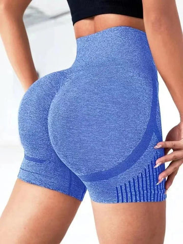 Women's High-Waist Yoga Shorts – Fitness & Workout Gym Shorts - OneSmartZone