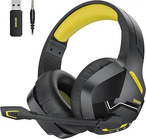 "BINNUNE BW01 Wireless Gaming Headset – Compatible with PC, PS4, PS5, Laptop" - OneSmartZone