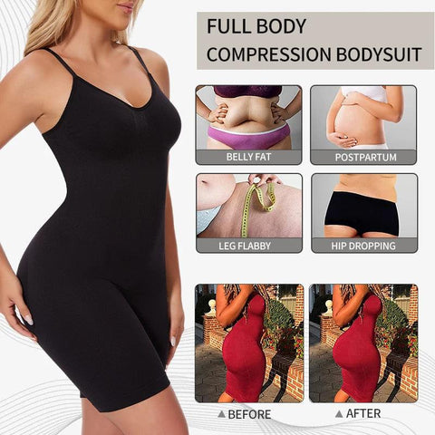 SculptEase™ Seamless Bodysuit Shapewear - OneSmartZone