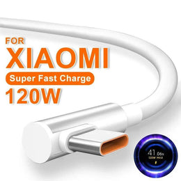 120W Fast Charger for Xiaomi & Redmi – Ultra-Fast USB-A to Type-C Charging - OneSmartZone