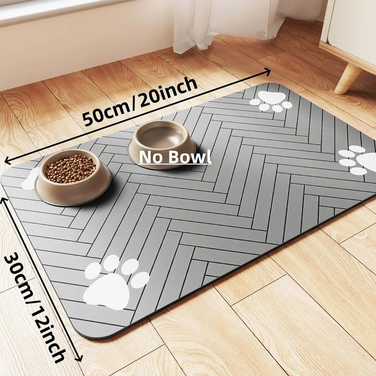 Pet Feeding Mat – Waterproof & Quick-Dry Absorbent Placemat 🐶🐱 - OneSmartZone