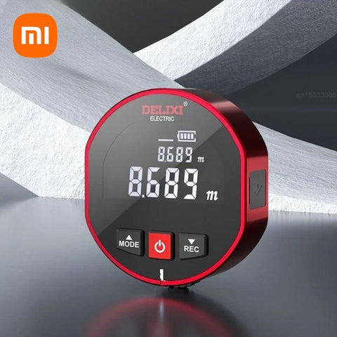 Xiaomi DELIXI Smart Rangefinder – High-Precision Rolling Tape Measure - OneSmartZone