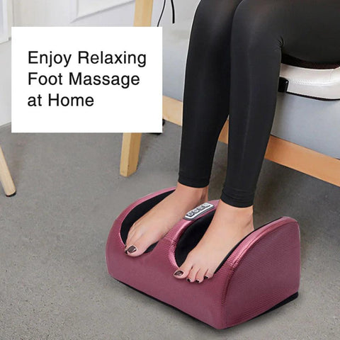 Electric Foot Massager – Heating Therapy & Shiatsu Kneading for Muscle Relaxation - OneSmartZone