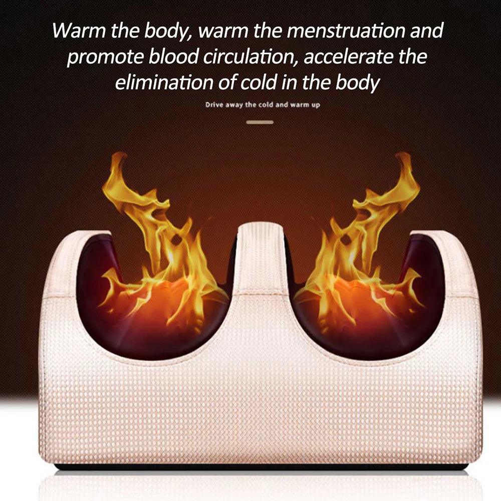 Electric Foot Massager – Heating Therapy & Shiatsu Kneading for Muscle Relaxation - OneSmartZone