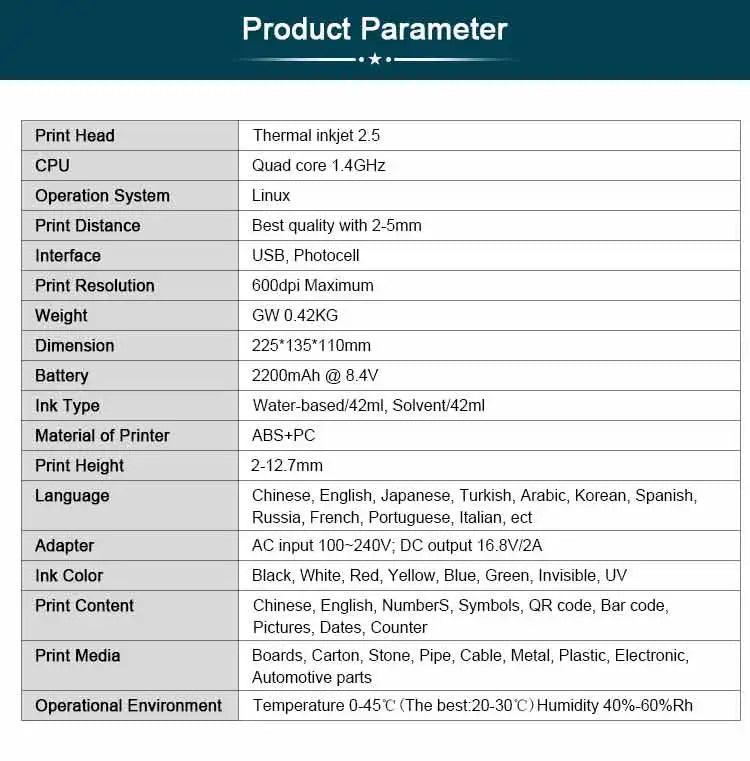 Phezer P17 Handheld Inkjet Printer – Date, Logo & QR Code Labeling - OneSmartZone