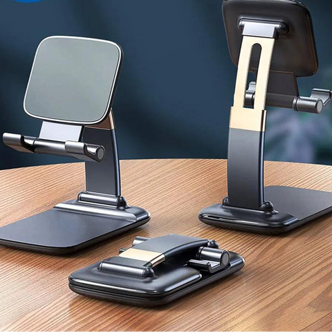 Foldable ABS Desktop Phone & Tablet Stand – Adjustable & Portable - OneSmartZone