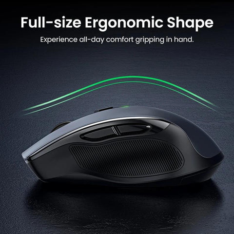 UGREEN SilentPro™ – Ergonomic Wireless Mouse with 4000 DPI - OneSmartZone