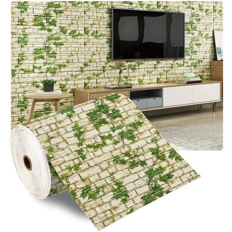 3D Self-Adhesive Brick Wall Stickers - OneSmartZone