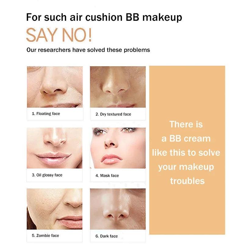 Air Cushion BB Cream – Moisturizing, Concealing & Waterproof Foundation - OneSmartZone