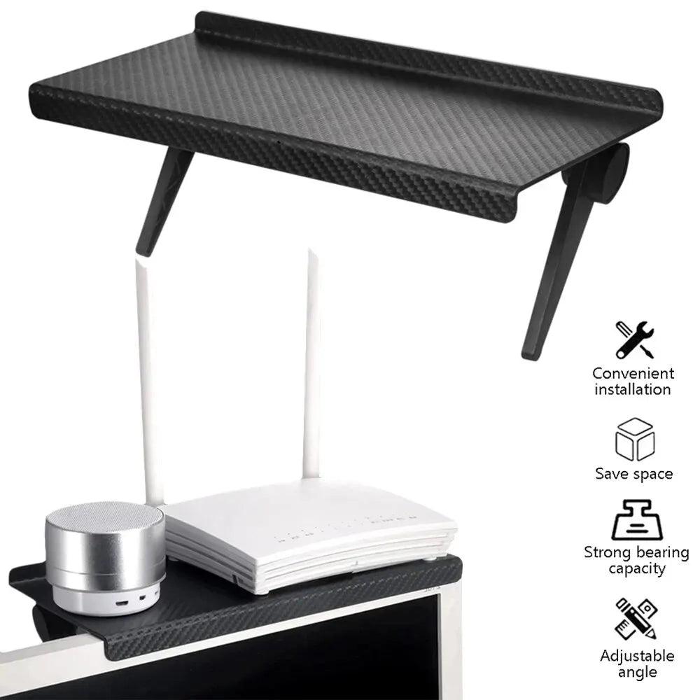 SmartRack™ – No-Drill Screen Storage Shelf for TV & Computer - OneSmartZone