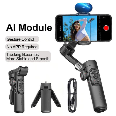 SteadyShot™ XE – 3-Axis Smartphone Gimbal with Fill Light - OneSmartZone