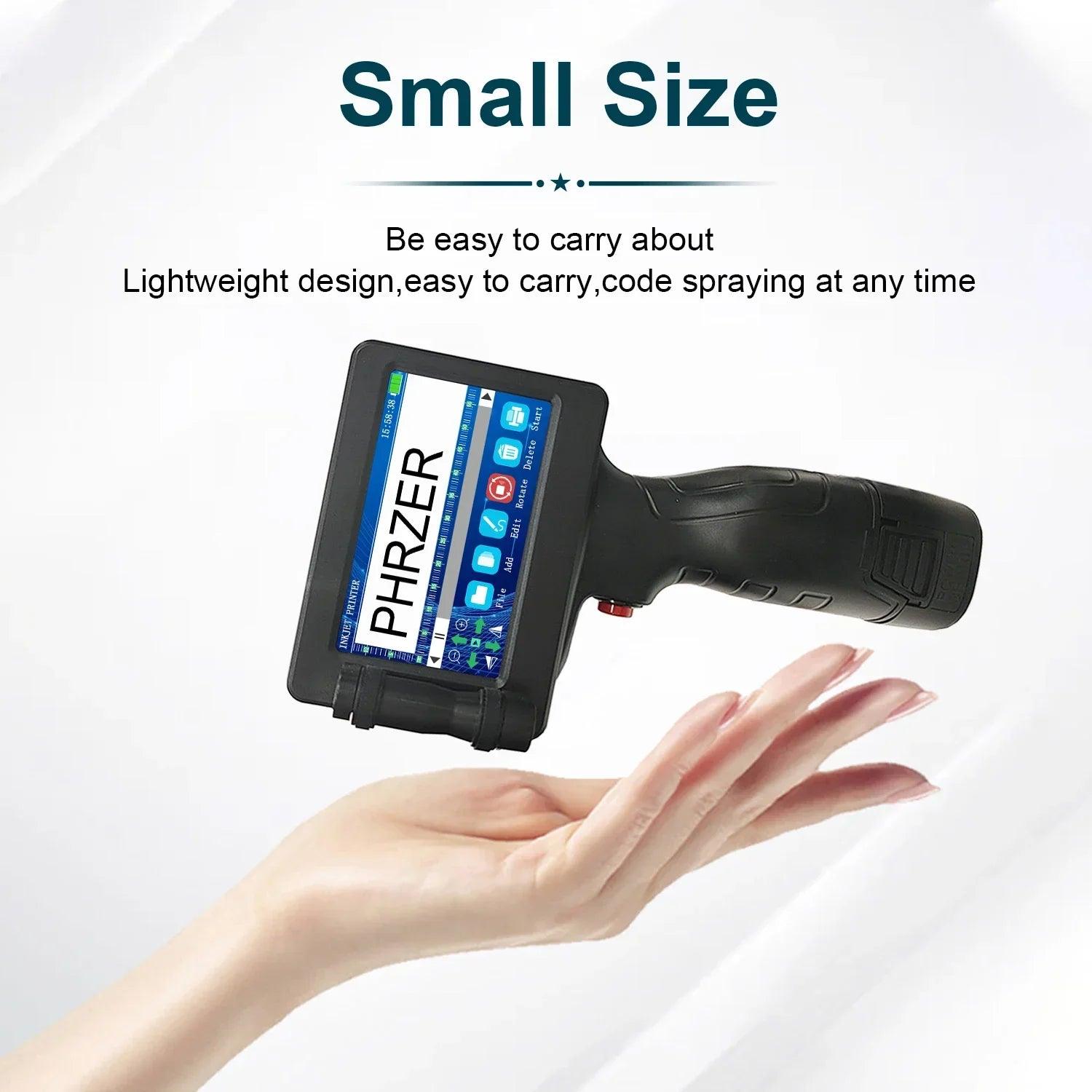 Phezer P17 Handheld Inkjet Printer – Date, Logo & QR Code Labeling - OneSmartZone