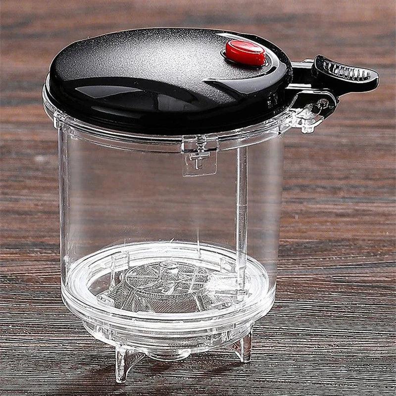 Heat-Resistant Glass Teapot – One-Click Filter Tea Maker & Coffee Pot - OneSmartZone