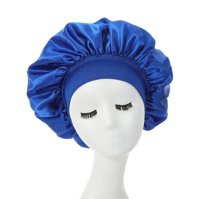 Silky Satin Night Sleep Cap for Women - OneSmartZone