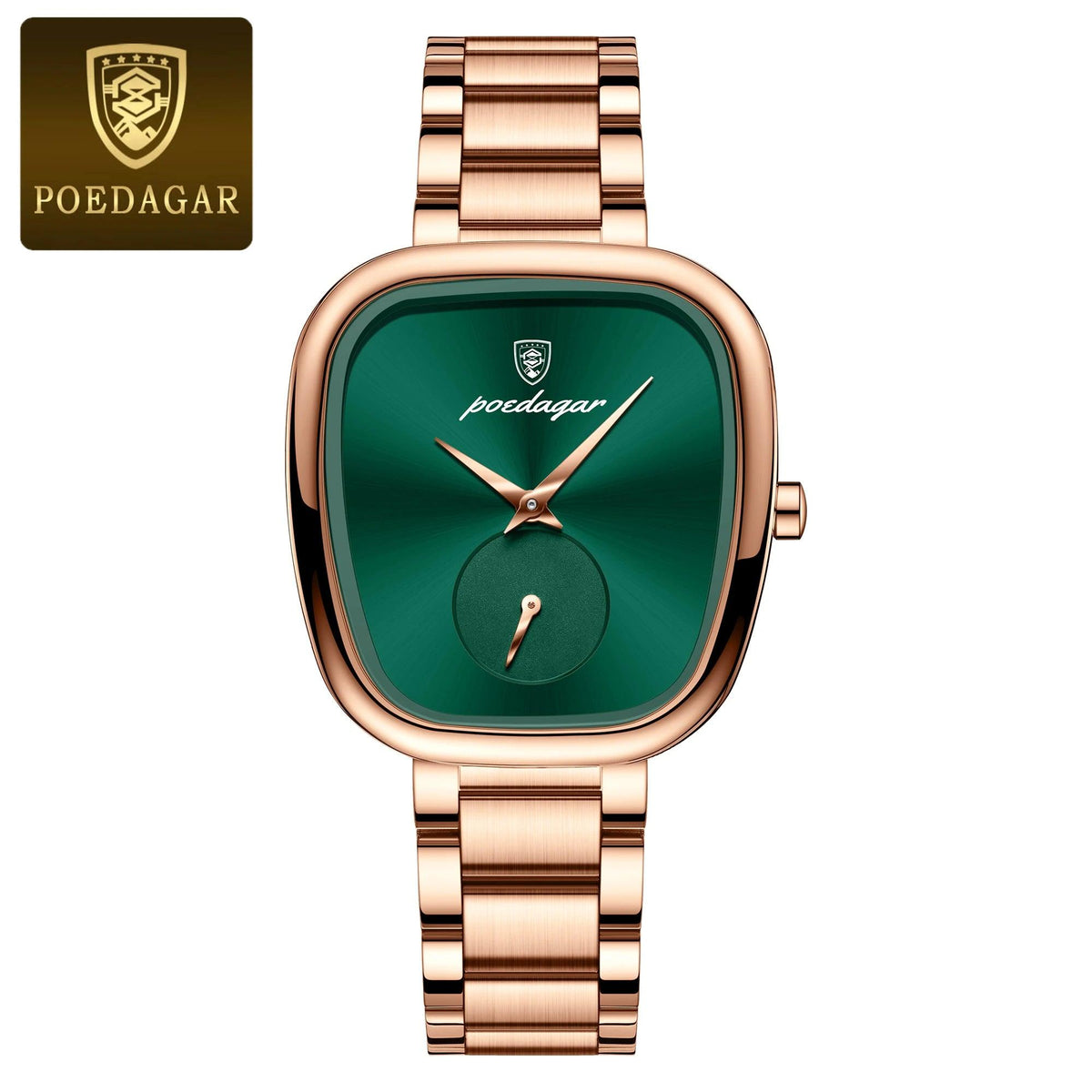 POEDAGAR Luxury Women's Watch – Waterproof Stainless Steel Quartz, Elegant Female Timepiece - OneSmartZone