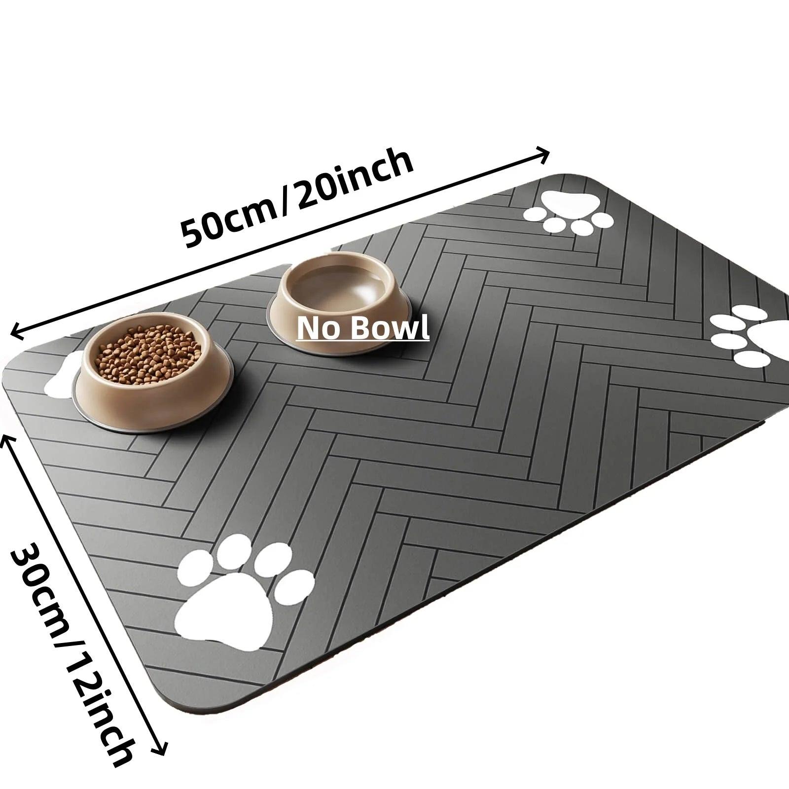 Pet Feeding Mat – Waterproof & Quick-Dry Absorbent Placemat 🐶🐱 - OneSmartZone