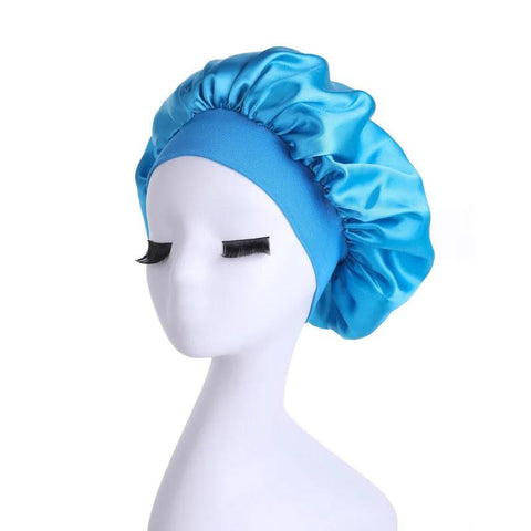 Silky Satin Night Sleep Cap for Women - OneSmartZone