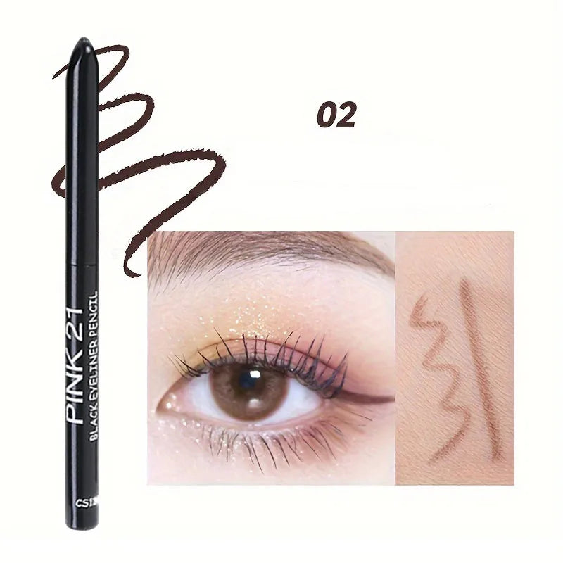 3PCS Waterproof Black Eyeliner Pencils – Smudge-Proof, Long-Lasting & Beginner-Friendly - OneSmartZone