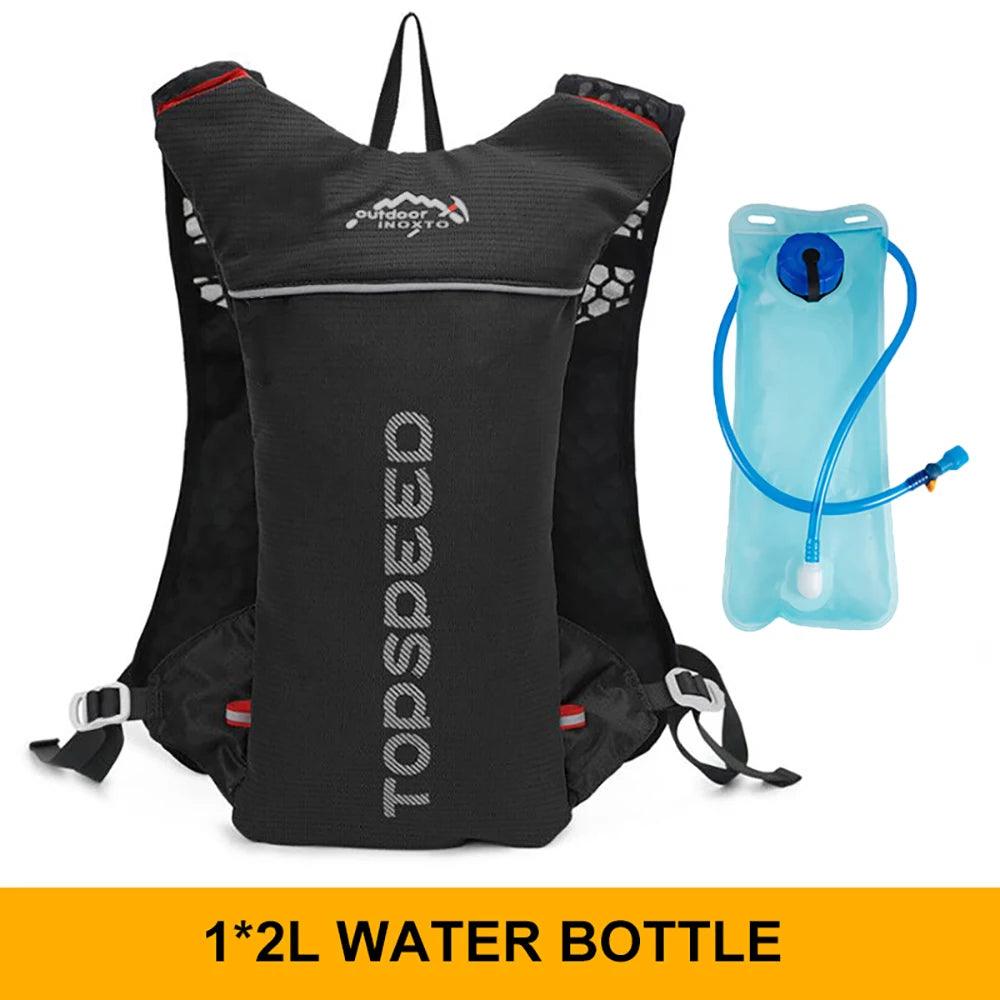 5L Ultralight Hydration Running Vest – Breathable Marathon & Cycling Backpack with 500ML Water Bottle - OneSmartZone