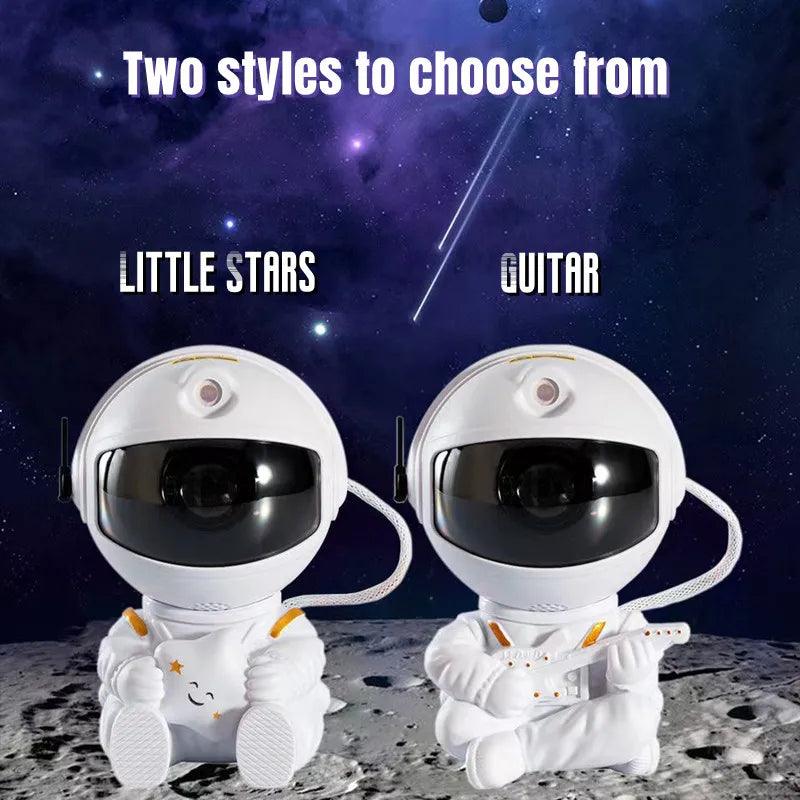 Galaxy Star Projector – Astronaut LED Night Light for Bedroom & Home Décor - OneSmartZone