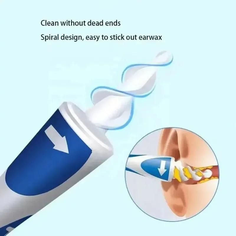 Ear Wax Remover Tool - Soft Silicone Cleaner with 16 Replacement Tips - OneSmartZone