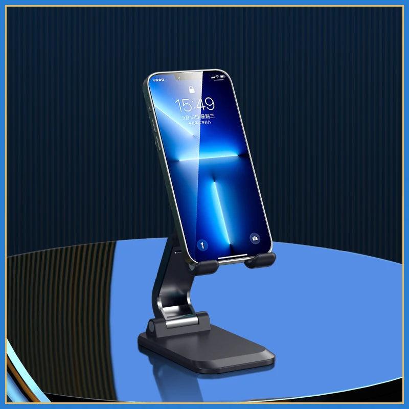 Foldable ABS Desktop Phone & Tablet Stand – Adjustable & Portable - OneSmartZone