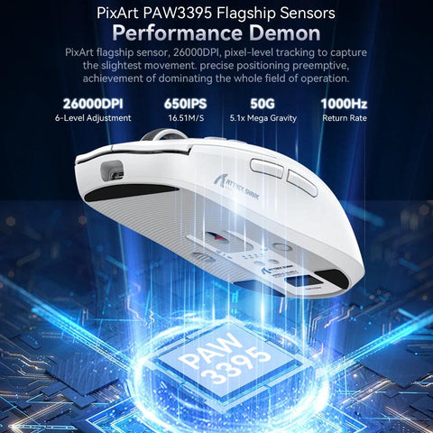 X6 HyperTrack™ – Wireless Gaming Mouse with 26K DPI & RGB - OneSmartZone