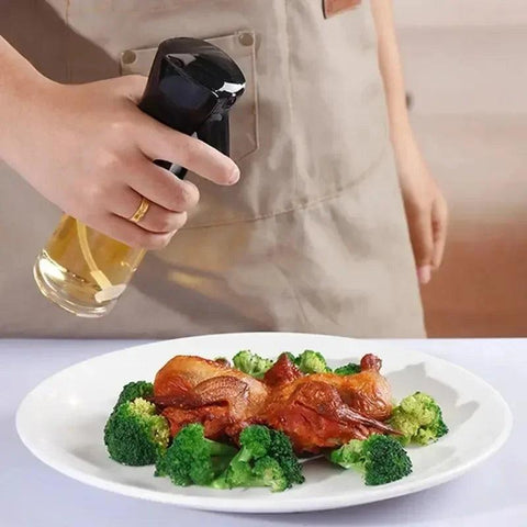 Olive Oil Spray Dispenser Bottle – Reusable Cooking Mist Sprayer for Oil & Vinegar - OneSmartZone