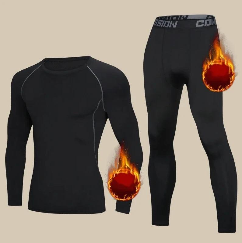 High-Performance Men's Compression Leggings – Optimal Support for Training & Running - OneSmartZone