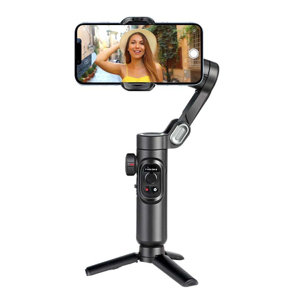 SteadyShot™ XE – 3-Axis Smartphone Gimbal with Fill Light - OneSmartZone