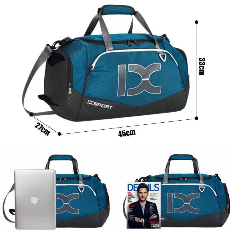 40L Large Gym Bag - Multifunctional Wet & Dry Training Bag for Men - Yoga, Travel, Shoes, and Swimming - OneSmartZone