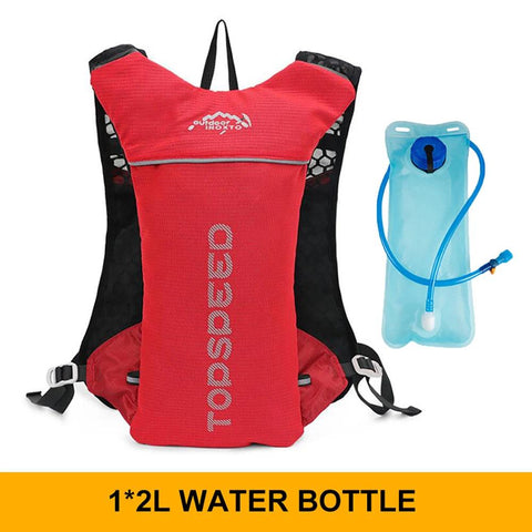 5L Ultralight Hydration Running Vest – Breathable Marathon & Cycling Backpack with 500ML Water Bottle - OneSmartZone