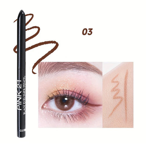 3PCS Waterproof Black Eyeliner Pencils – Smudge-Proof, Long-Lasting & Beginner-Friendly - OneSmartZone