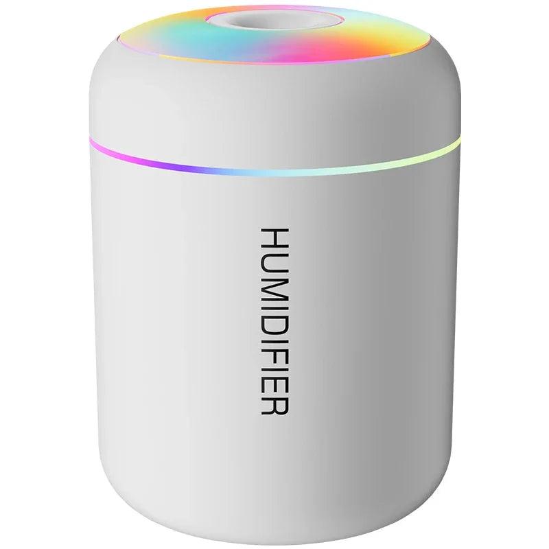 180ML Mini USB Air Humidifier & Aroma Diffuser – Essential Oil Purifier for Home & Car - OneSmartZone