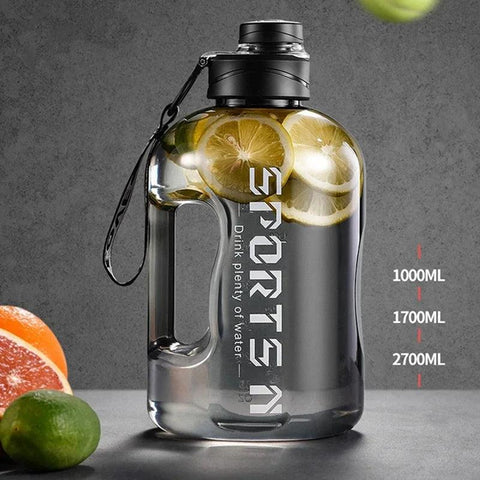 Sports Water Bottle – 1.7L/2.7L Large Capacity for Gym & Outdoor Activities - OneSmartZone