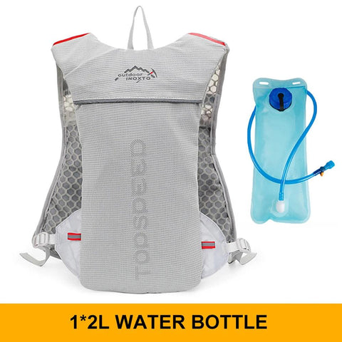 5L Ultralight Hydration Running Vest – Breathable Marathon & Cycling Backpack with 500ML Water Bottle - OneSmartZone