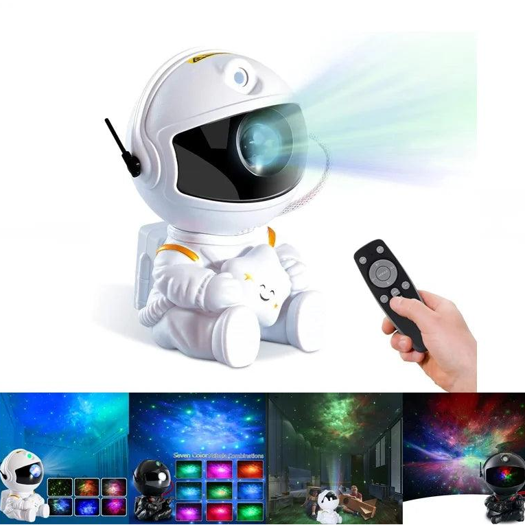 Galaxy Star Projector – Astronaut LED Night Light for Bedroom & Home Décor - OneSmartZone