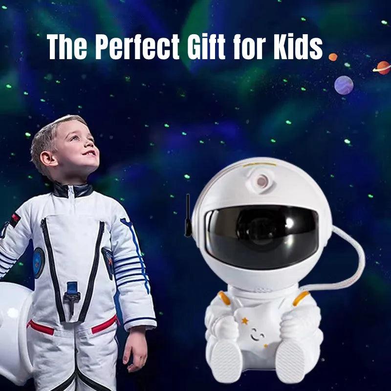 Galaxy Star Projector – Astronaut LED Night Light for Bedroom & Home Décor - OneSmartZone