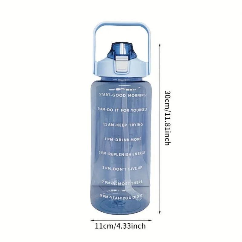 HydroTrack™ – Large Capacity Time-Marked Water Bottle - OneSmartZone