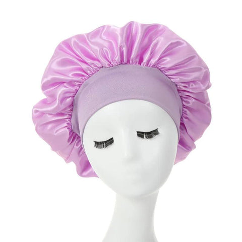 Silky Satin Night Sleep Cap for Women - OneSmartZone