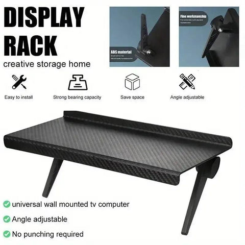 SmartRack™ – No-Drill Screen Storage Shelf for TV & Computer - OneSmartZone