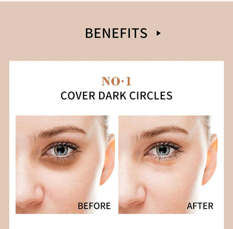 High-Coverage Concealer & BB Cream – Anti-Dark Circle & Long-Lasting Foundation - OneSmartZone