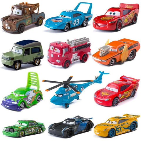 Disney Pixar Cars 3 Diecast Toy Cars – Lightning McQueen, Mater & More (1:55 Scale) - OneSmartZone